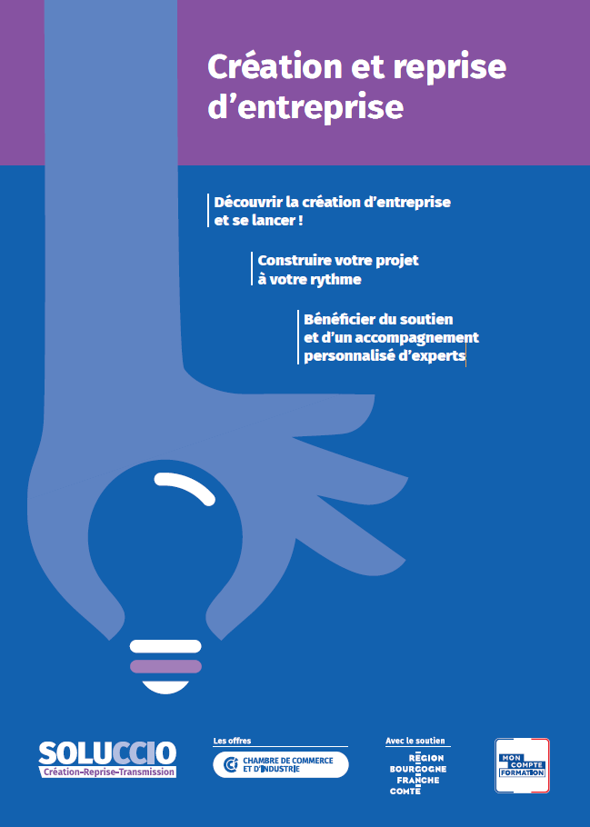 Guide création et reprise d'entreprise | CCI Saône-Doubs