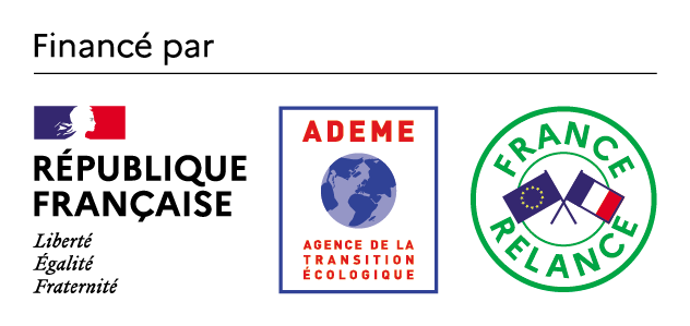 Financé par le Gouvernement, l'ADEME, France Relance