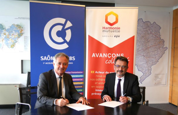 Harmonie Mutuelle et la Chambre de Commerce et d’Industrie Saône-Doubs annoncent la signature d’une convention de partenariat pour la co-création d’un cycle de conférences « Open Business 2023-2025 »