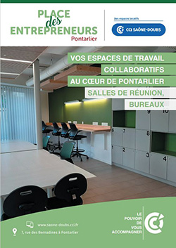 Plaquette d'information Place des Entrepreneurs Pontarlier