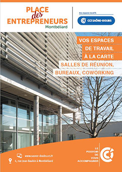 Plaquette de présentation Place des entrepreneurs Montbéliard