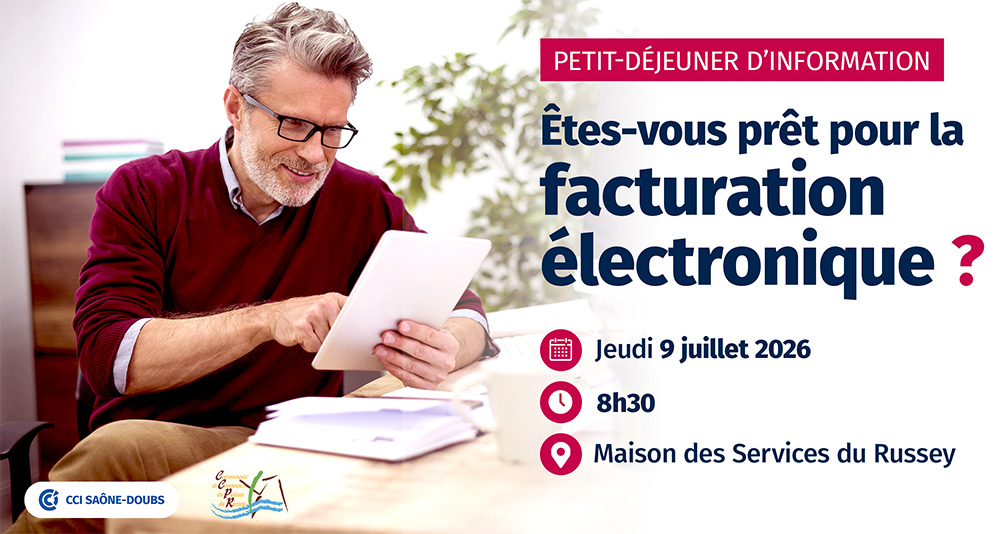 Petit déjeuner d'information Facturation électronique - Usages du numérique