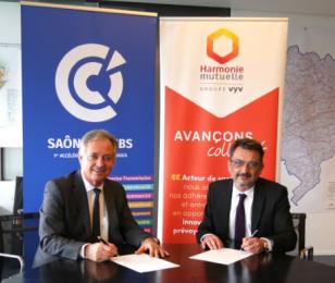 Harmonie Mutuelle et la Chambre de Commerce et d’Industrie Saône-Doubs annoncent la signature d’une convention de partenariat pour la co-création d’un cycle de conférences « Open Business 2023-2025 »
