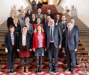 Rencontre Président du Sénat / Élus locaux / Auditeurs du Sénat