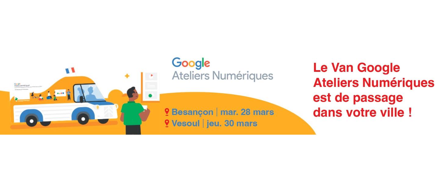 Van Google Ateliers Numériques