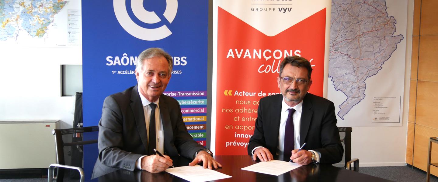 Harmonie Mutuelle et la Chambre de Commerce et d’Industrie Saône-Doubs annoncent la signature d’une convention de partenariat pour la co-création d’un cycle de conférences « Open Business 2023-2025 »