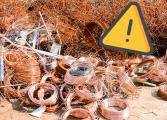 Attention - vol de câbles | Alerte sécurité Entreprises