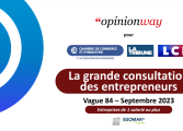 La grande consultation des entreprises - septembre 2023