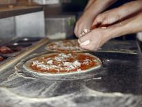 Préparation de pizza