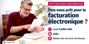 Le Russey | Petit déjeuner d'information Facturation électronique - 9 juillet 2026